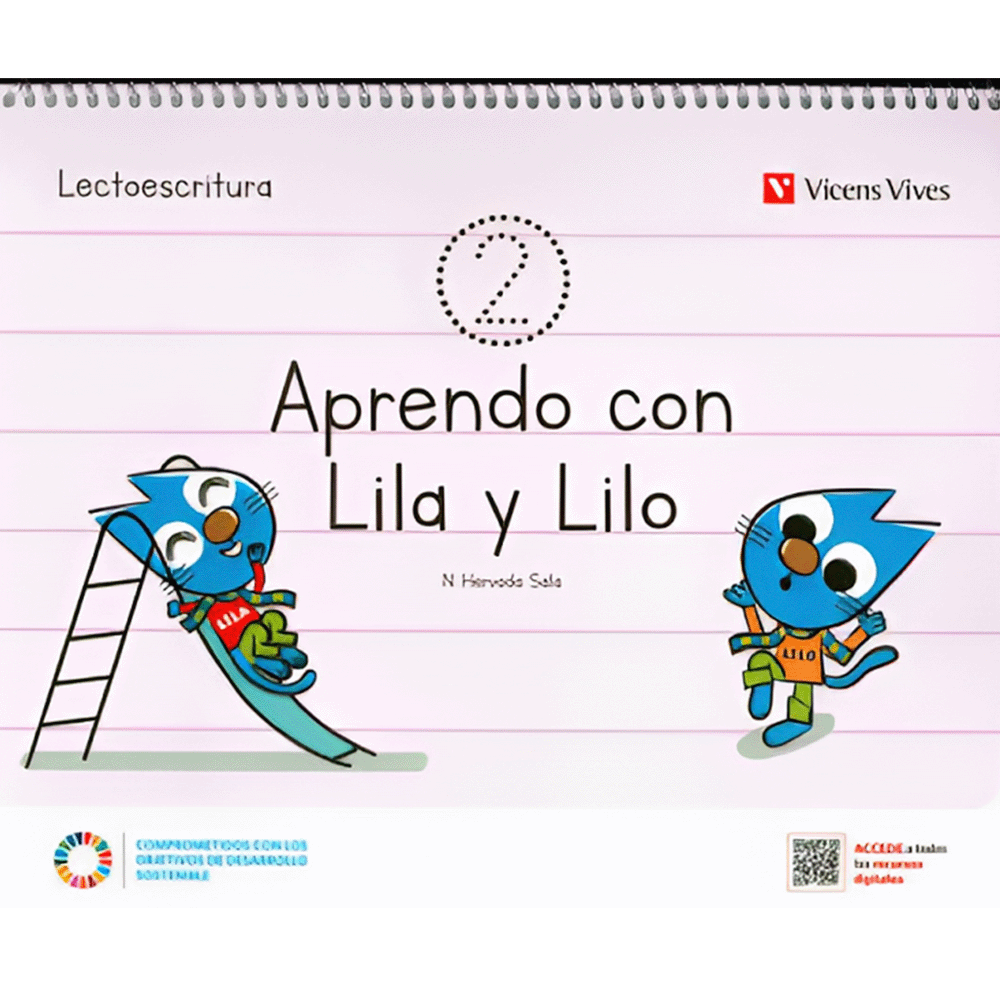 APRENDO CON LILA Y LILO 2 CUADERNO