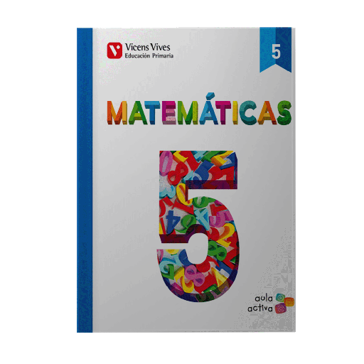 [ULTIMA EDICION] MATEMATICAS 5 LIBRO 1 2 Y 3 AULA ACTIVA | VICENSVIVES