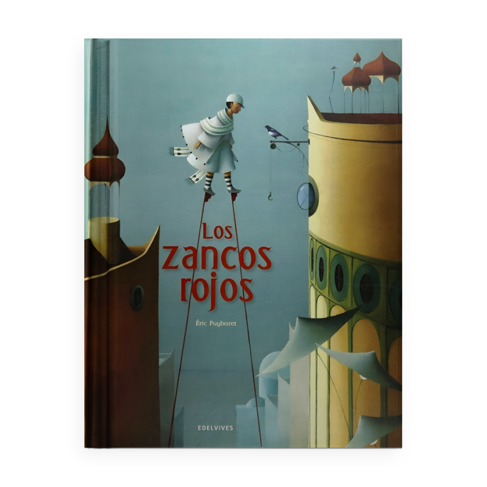 LOS ZANCOS ROJOS - INFANTIL EN TAPA DURA EN ENORME FORMATO