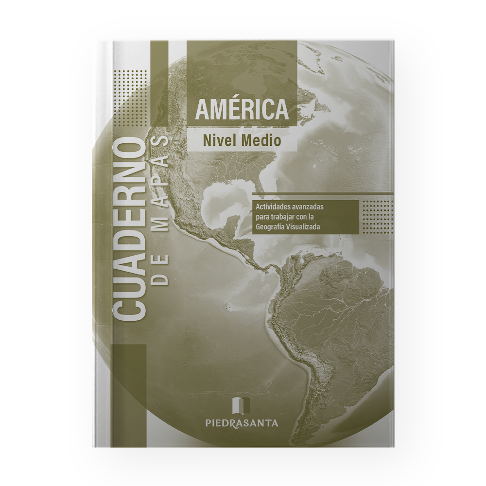 AMERICA CUADERNO DE MAPAS MEDIO