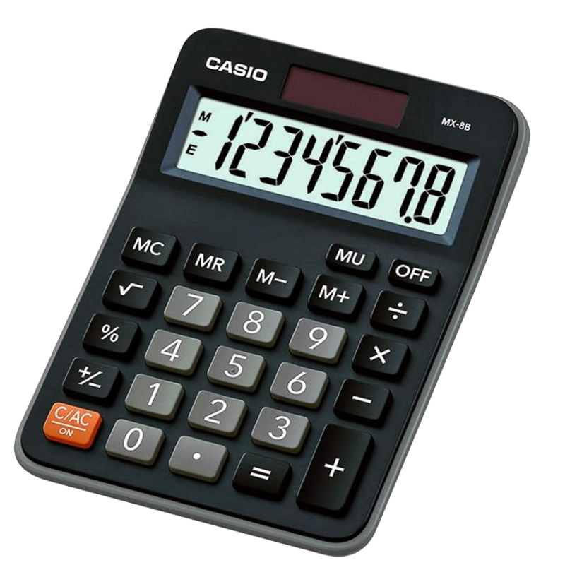 CALCULADORA 8 DIGITOS MX-8B ESCRITORIO