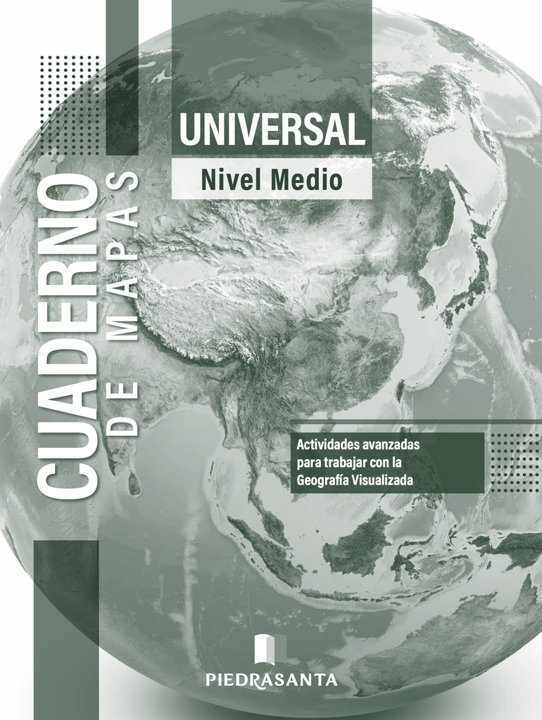 UNIVERSAL CUADERNO DE MAPAS MEDIO