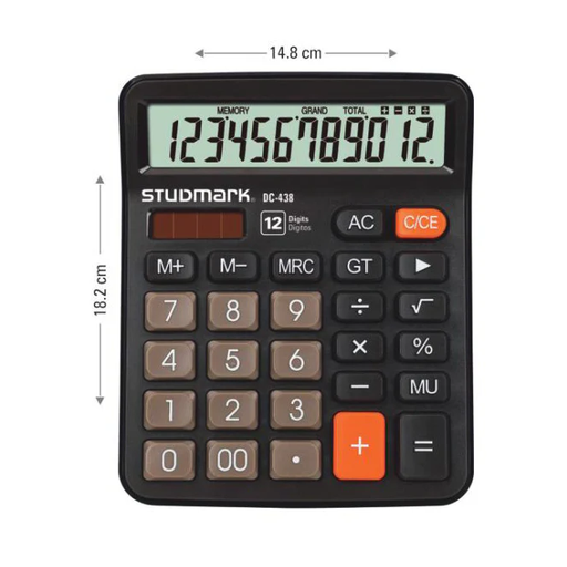 [4027] CALCULADORA DE ESCRITORIO 12DIGITOS ST-DC-427 | STUDMARK