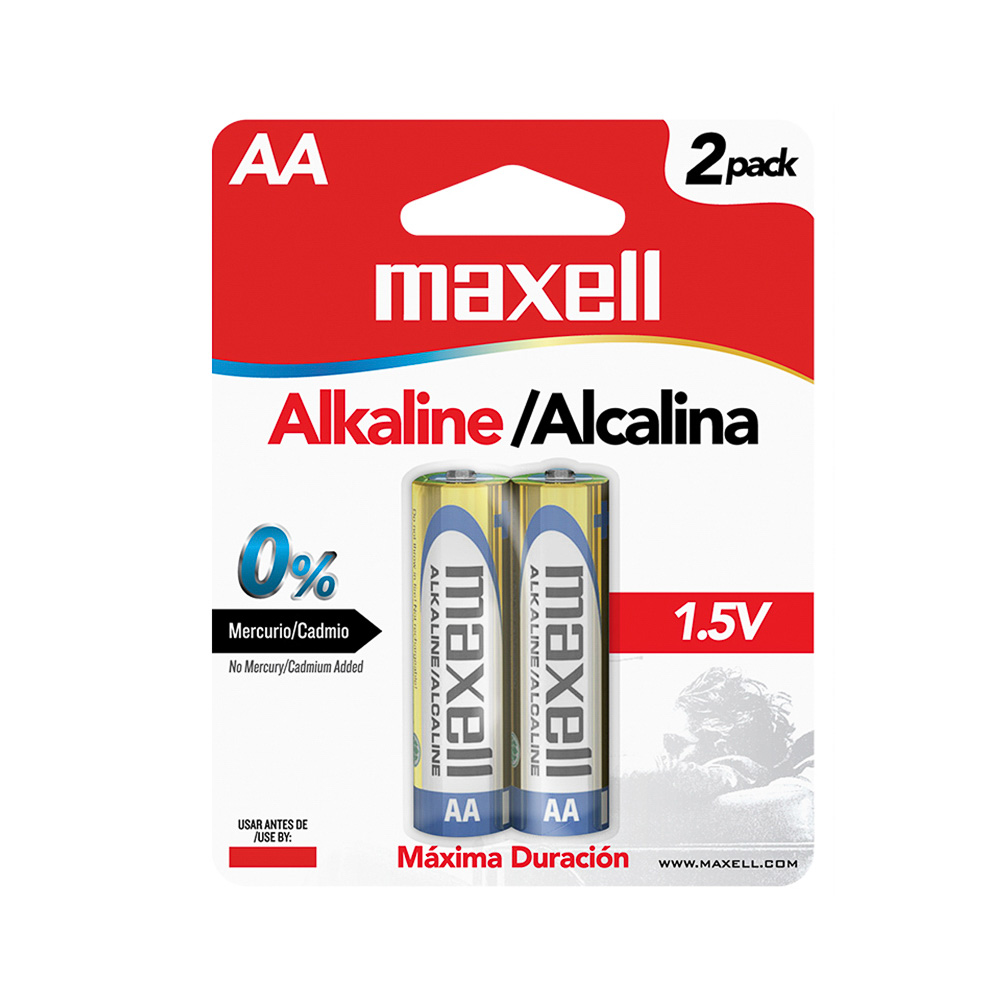 BATERIA AA ALCALINA LR 06 2 PACK