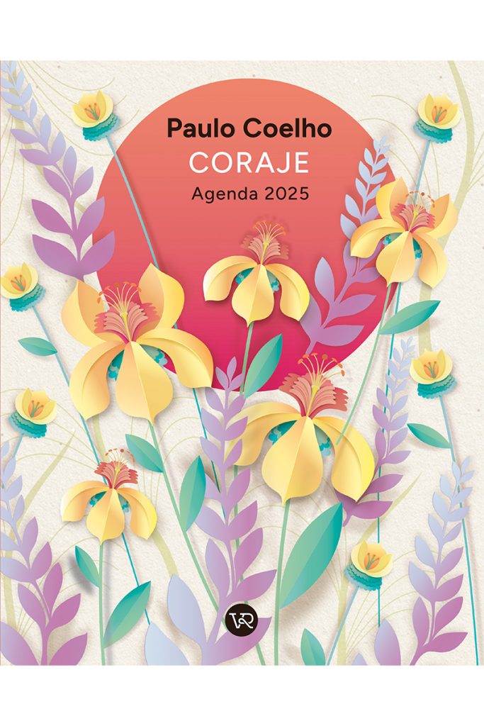 AGENDA PAULO COELHO 2025 CARTONE CORAJE 1