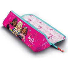 PORTALAPICES BARBIE REVERSIBLE DE TELA