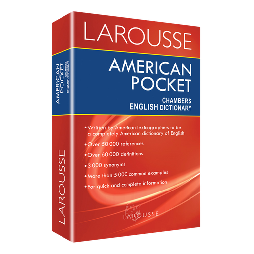 [1595] AMERICAN POCKET CHAMBERS ENGLISH DICCIONARIO | LAROUSSE