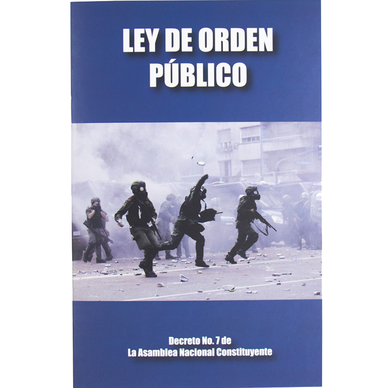 LEY DEL ORDEN PUBLICO