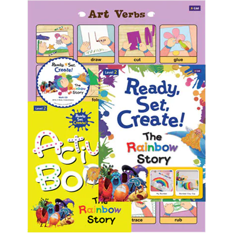 READY, SET, CREATE! THE RAINBOW STORY NIVEL 2