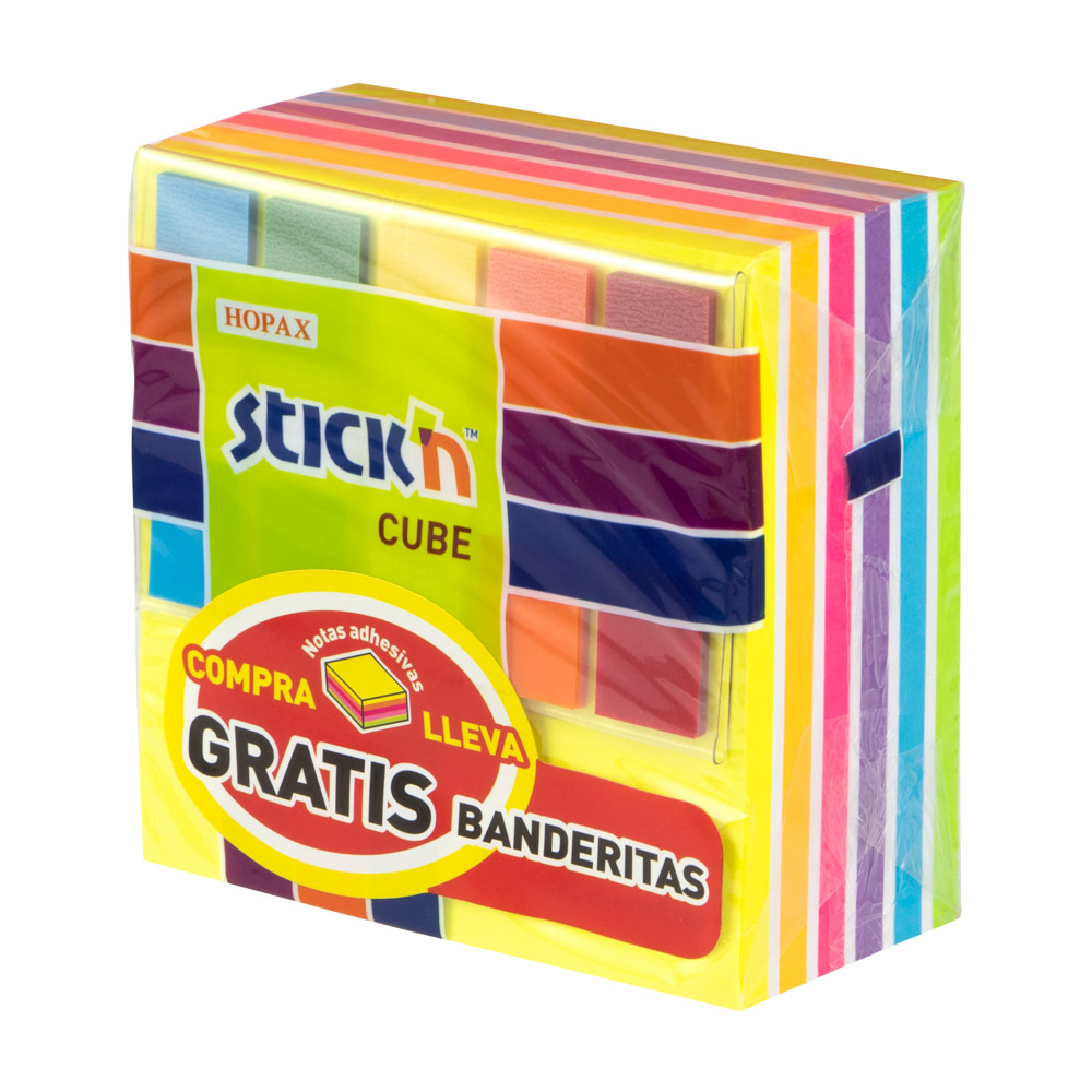 NOTAS ADHESIVAS 21539 NEON 400H CUBO