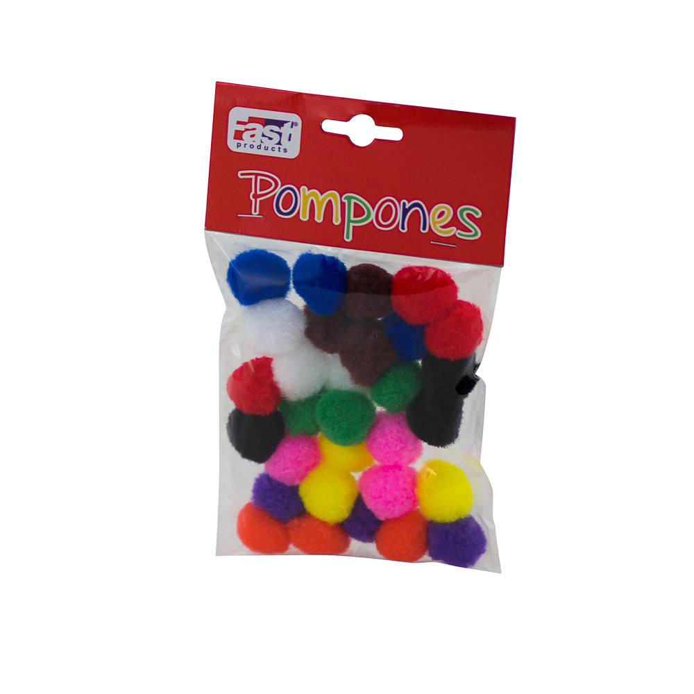 POMPONES TAMAÑO: 2X30  UNIDAD