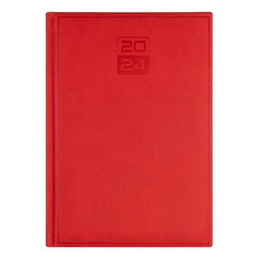 [15079-13] AGENDA DIARIA VINCI 2025 (ROJO) | FAST