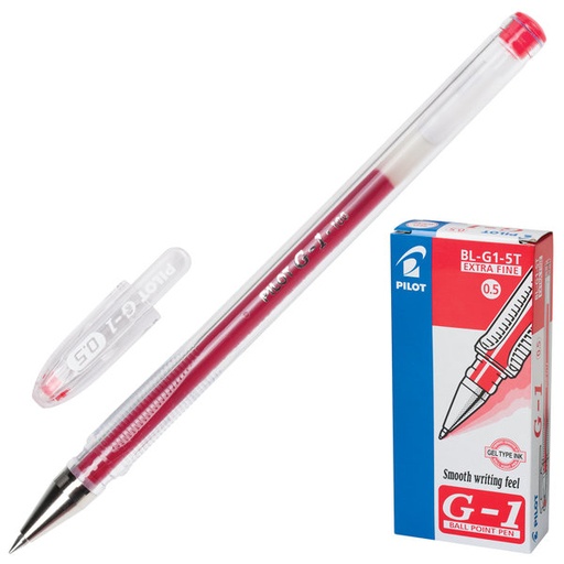 BOLIGRAFO TINTA GEL G-1 0.5MM (ROJO) | PILOT