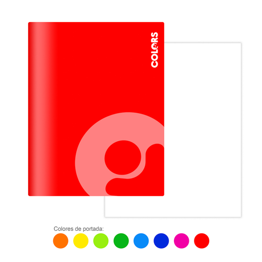 CUADERNO ENGRAPADO 80HOJAS FLEXIBLE (LINEAS) | VIVO