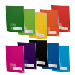 CUADERNO ENGRAPADO 40HOJAS FLEXIBLE (BLANCO) | CONCEPT