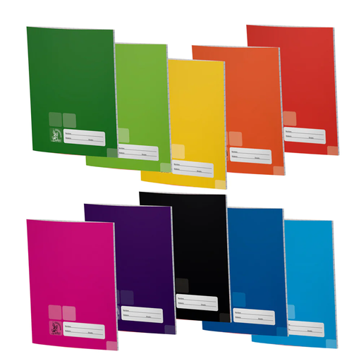 CUADERNO ENGRAPADO 40HOJAS FLEXIBLE (CUADROS 8MM) | CONCEPT