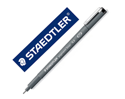 RAPIDOGRAFO PIGMENT LINER 0.3 (NEGRO) | STAEDTLER