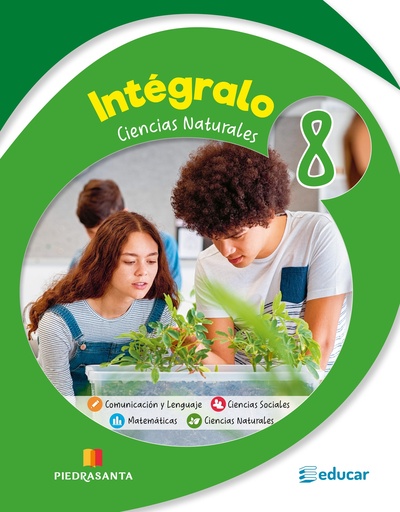 INTEGRALO 8 CIENCIAS NATURALES NIVEL MEDIO | PIEDRASANTA