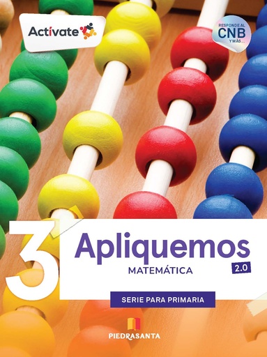 [MAT3] ACTIVATE APLIQUEMOS  MATEMATICA 3 2.0 BASICO | PIEDRASANTA