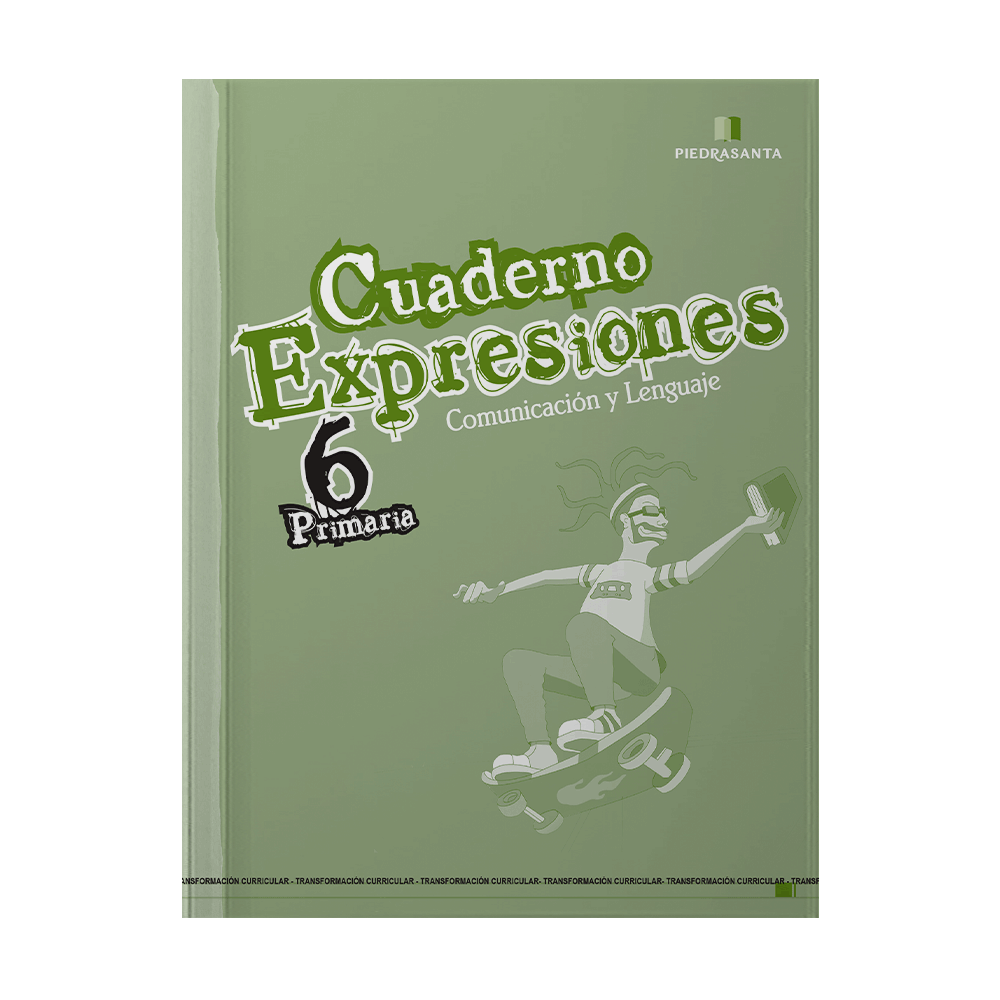 [500596] CUADERNO EXPRESIONES 6 | PIEDRASANTA
