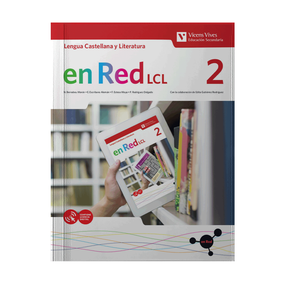 [ULTIMA EDICION] EN RED LCL 2 LIBRO 1 Y 2 LENGUA CASTELLANA Y LITERATURA | VICENSVIVES