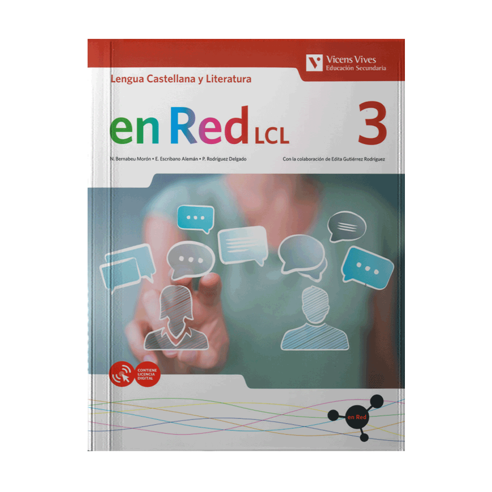 [ULTIMA EDICION] EN RED LCL 3 LIBRO 1 Y 2 LENGUA Y LITERATURA | VICENSVIVES