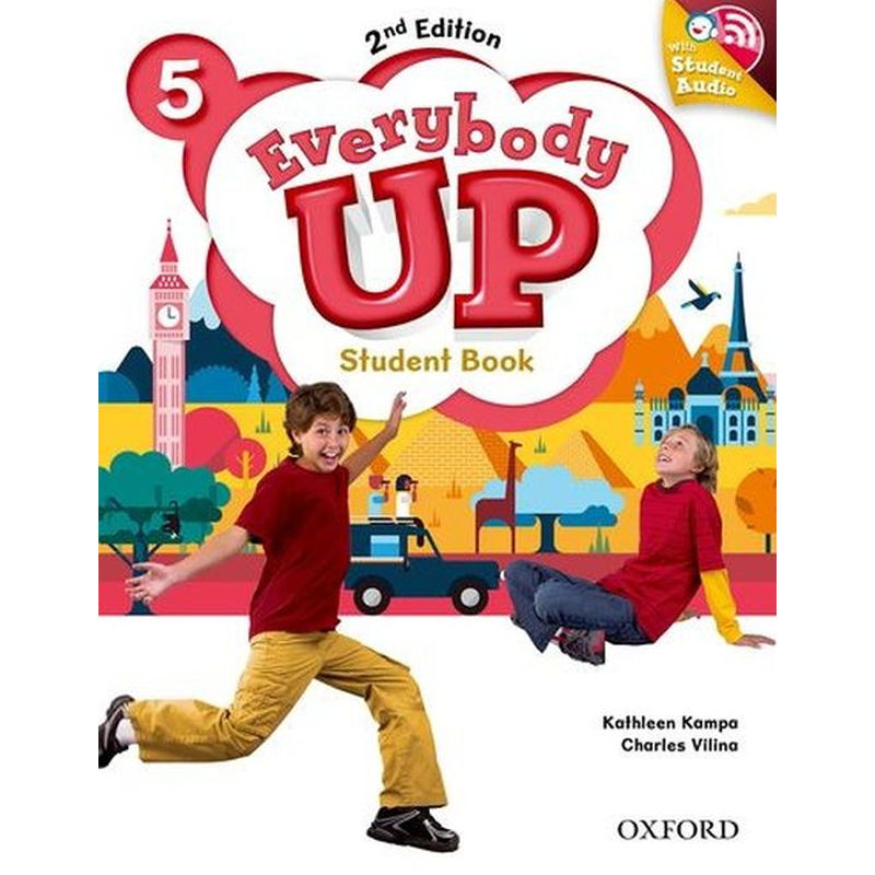 EVERYBODY UP 5 SB CON CD | OXFORD