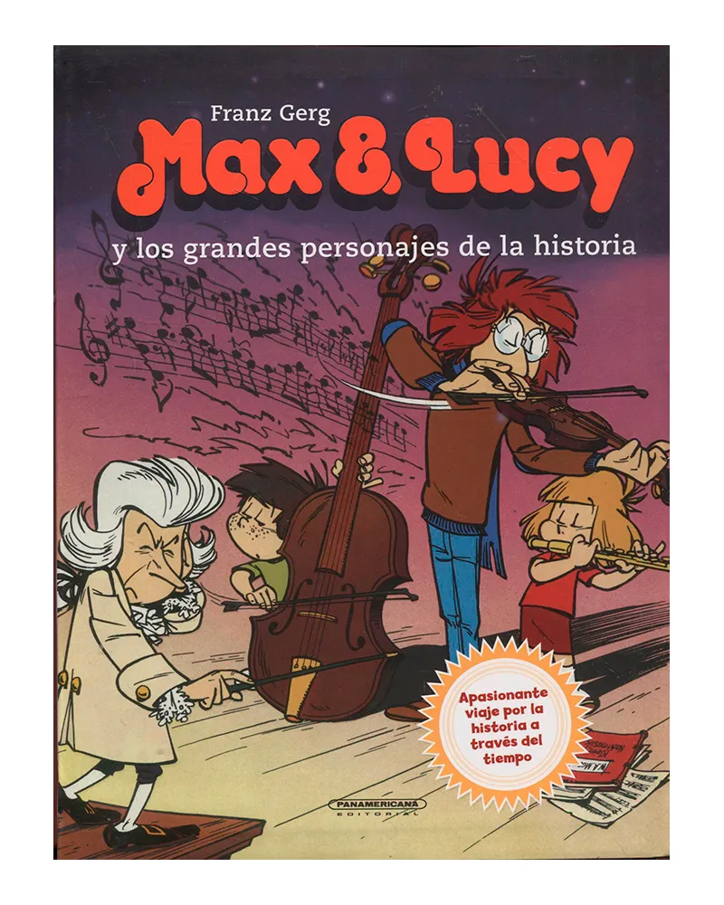[513510] GRANDES PERSONAJES DE LA HISTORIA, LOS MAX Y LUCY | PANAMERICANA