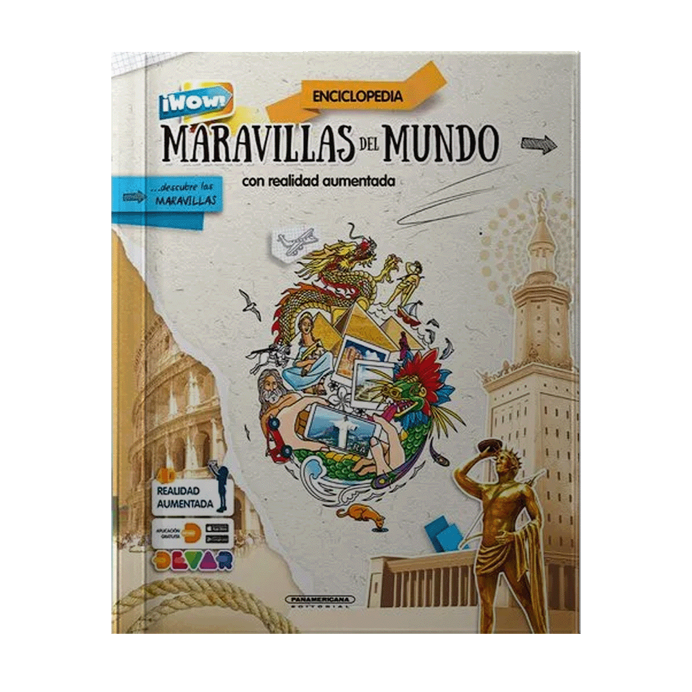 [644712] ENCICLOPEDIA MARAVILLAS DEL MUNDO CON REALIDAD AUMENTADA | PANAMERICANA